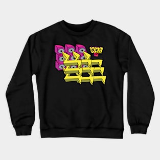 Megabass Speaker Stacks! Crewneck Sweatshirt